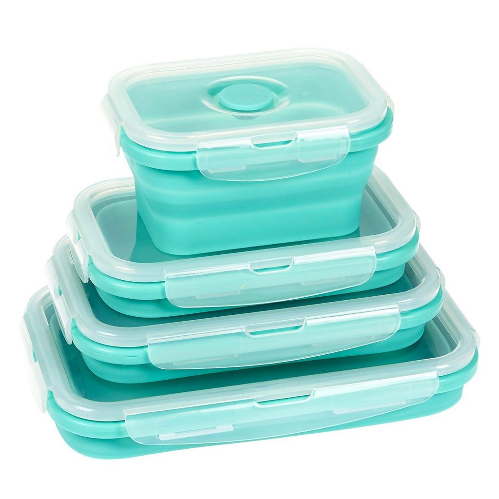 Juvale collapsible lunch box set
