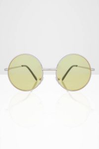 Tobi.com - round circle sunglasses with yellow tinted lenses