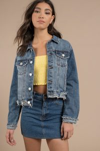 summer to fall transitional denim outfits