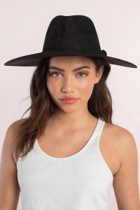 Tobi.com - Black Jamie Suede Hat