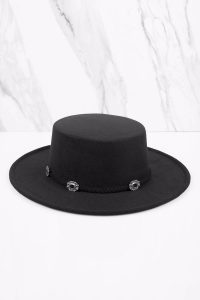 Tobi.com - Black Meet Me in the Sky Panama Hat