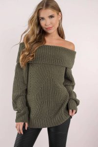 tobi.com the chills off shoulder sweater