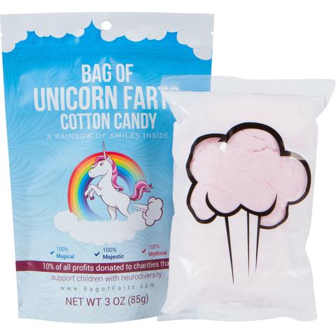 bag of unicorn farts cotton candy