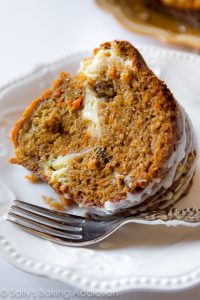 cheesecake carrot bundt cake recipe