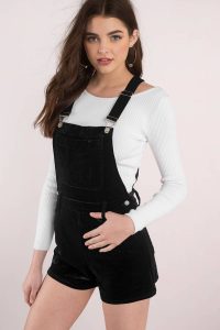 tobi.com - on another level velvet overalls