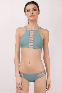 tobi.com - miracle blue strappy bikini