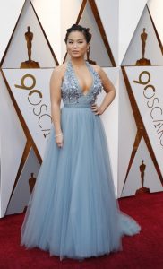 90th Academy Awards - Oscars Arrivals – Hollywood, California, U.S., 04/03/2018 – Actress Kelly Marie Tran. REUTERS/Mario Anzuoni