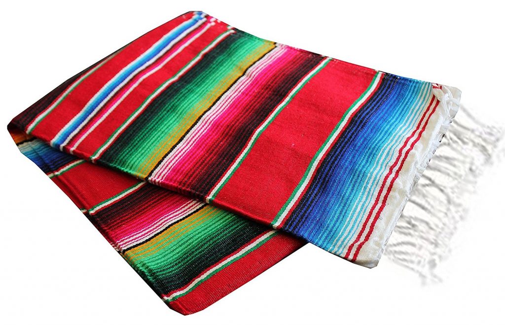 serape mexican blanket festival