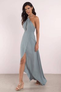 PATTI BLUE MAXI DRESS at tobi.com!