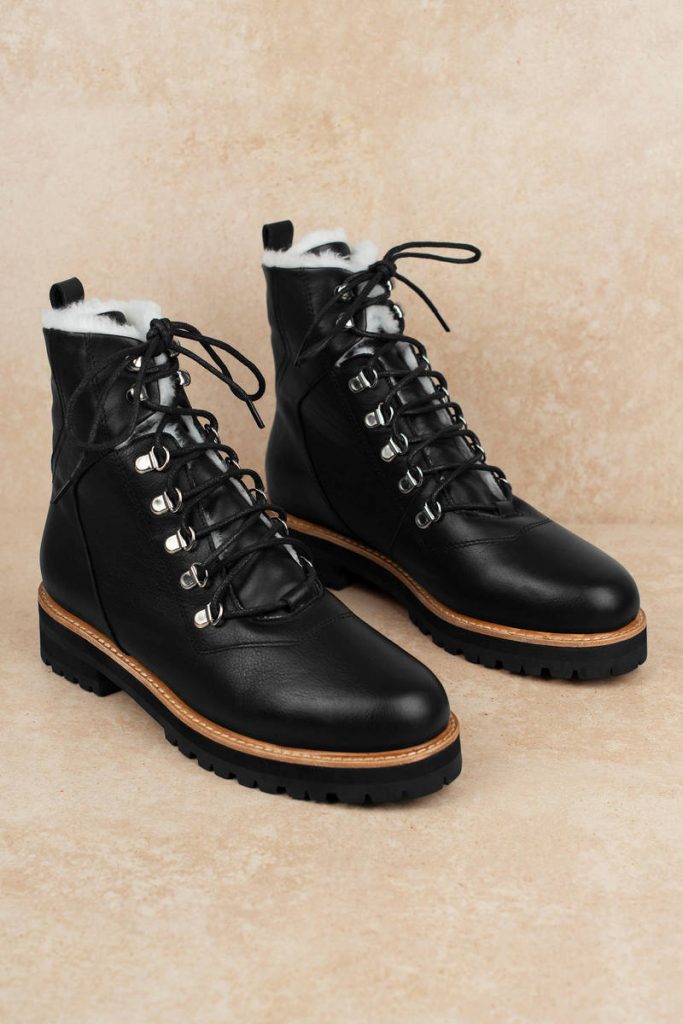tobi.com - sol sana harlan lace up leather boots